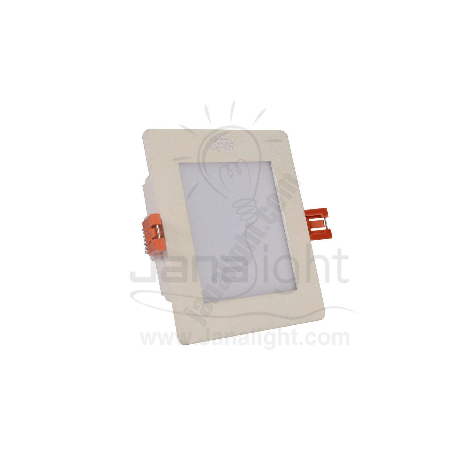 سبوت بانيل مربع 10 وات كول وورم فاتح square light warm 10 watt spot panel light LIPER